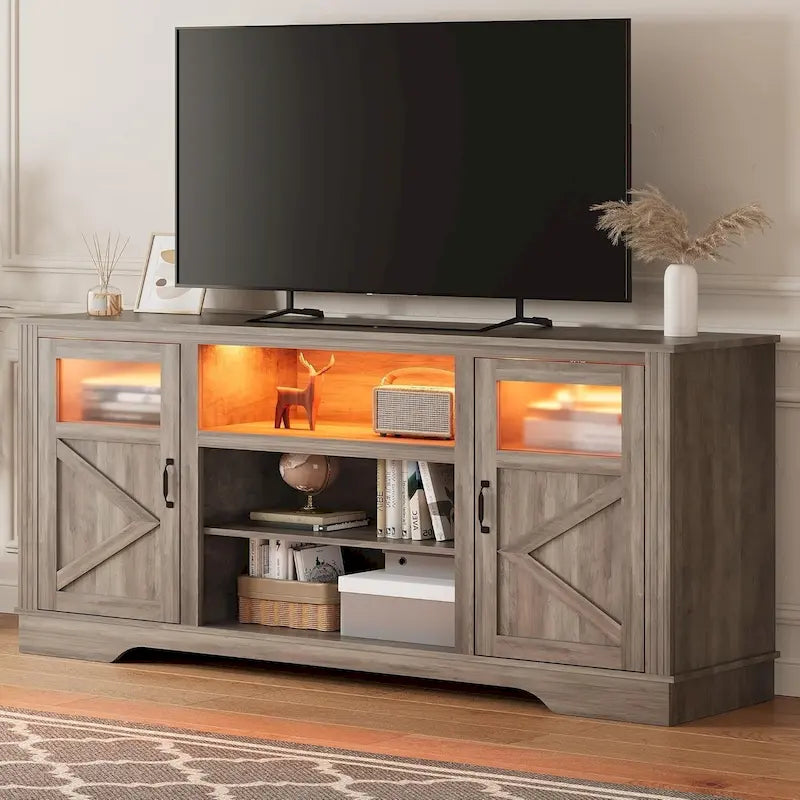 LED TV Stand for 65/60/55 Inch TV