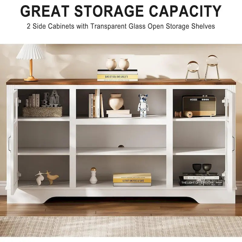 LED TV Stand for 65/60/55 Inch TV