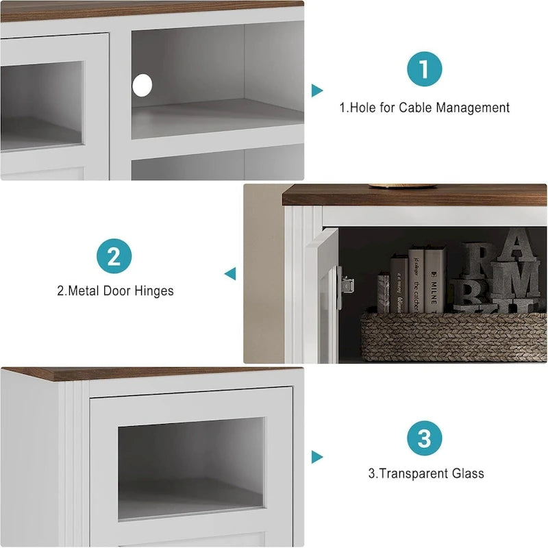 LED TV Stand for 65/60/55 Inch TV