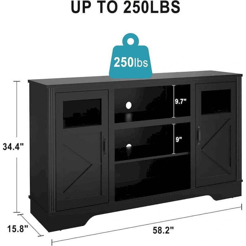 LED TV Stand for 65/60/55 Inch TV