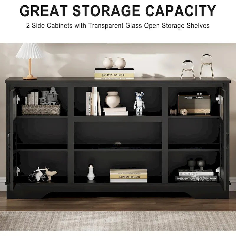 LED TV Stand for 65/60/55 Inch TV