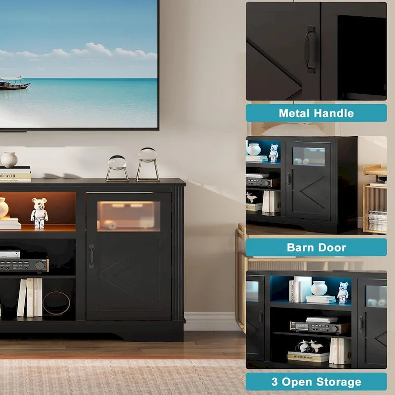 LED TV Stand for 65/60/55 Inch TV