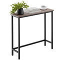 Table console étroite de 29,5 po, table de canapé fine pour couloir, chambre, salon ou hall d'entrée