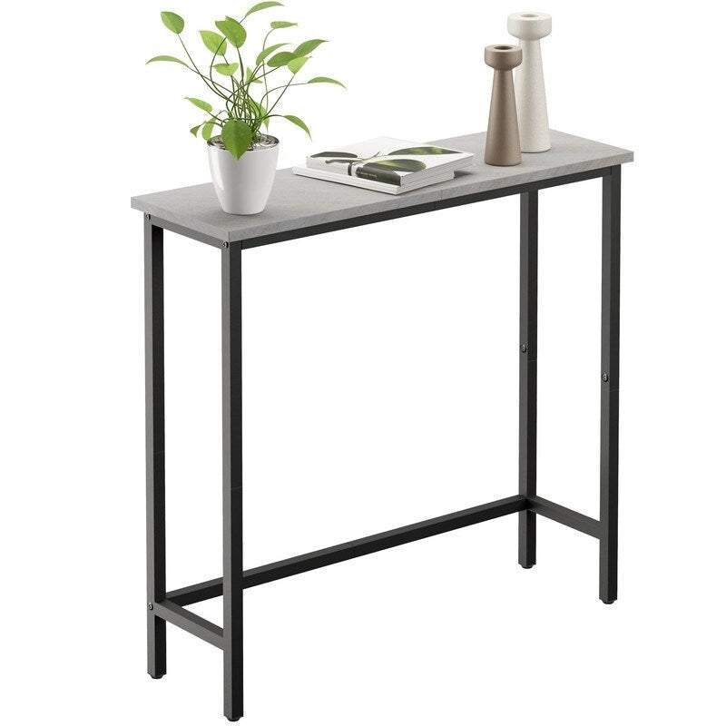 29.5  Narrow Console Table, Slim Entryway Sofa Table for Hallway, Bedroom, Living Room, or Foyer
