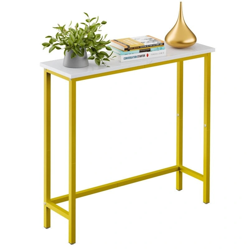 29.5  Narrow Console Table, Slim Entryway Sofa Table for Hallway, Bedroom, Living Room, or Foyer