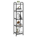 5 Tier Narrow Bathroom Shelving Unit - 13 D x 11 W x 54.7 H