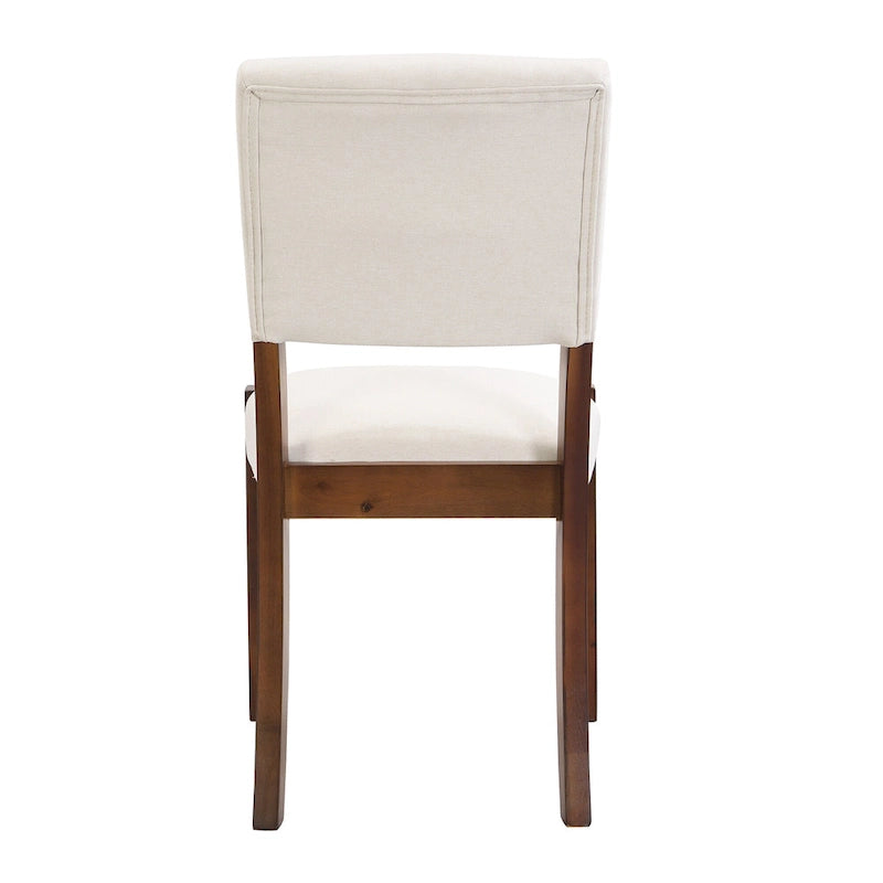 5 Piece Dining Table Set, 4 People Kitchen Dining Room Set with Faux Marble Style Table and 4 Upholstered Chairs