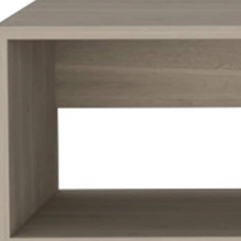Modern TV Console Wall Mounted 59  Floating Media Stand with Shelves and Cable Management - 10.4H x 59.1W x 12.6D