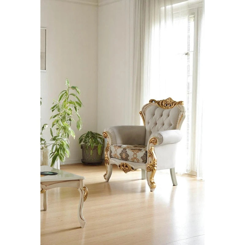 Cadenza 3 Pieces Living Room Sets 1 Sofa 1 Love seat 1 Chair