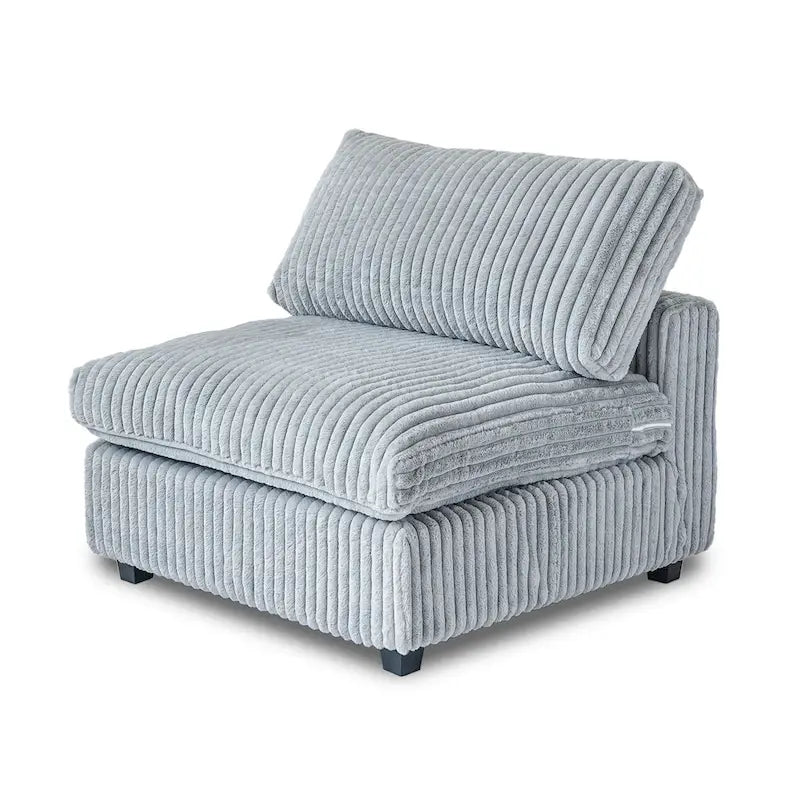 157.48  Modular Sectional Sofa Couch, Modern Deep Seat Sleeper Sofa for Living Room