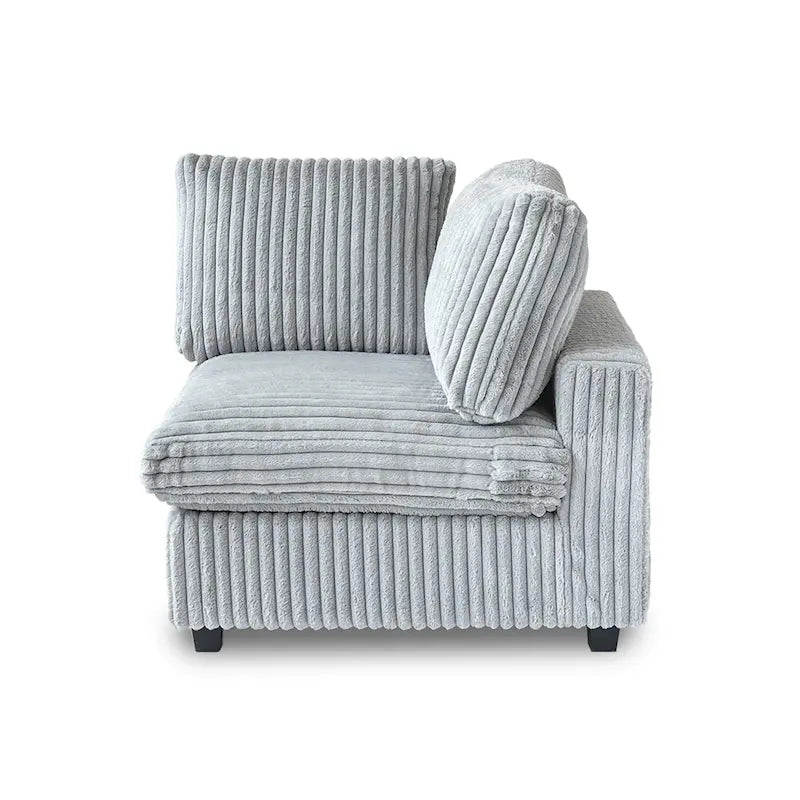 157.48  Modular Sectional Sofa Couch, Modern Deep Seat Sleeper Sofa for Living Room