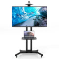 Gymax Mobile TV Stand for 32-82 LCD LED Flat Screen TVs up to 132