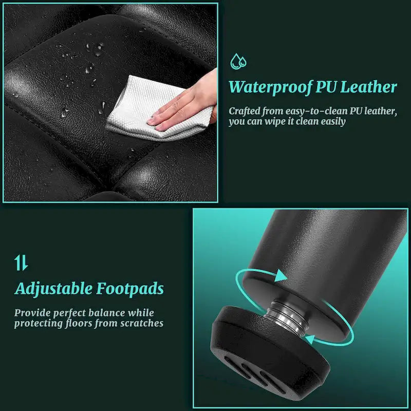 Modern Dining Chairs Set of 2/4/6/8, Upholstered Kitchen Chairs with Thick Cushion for Dining Room