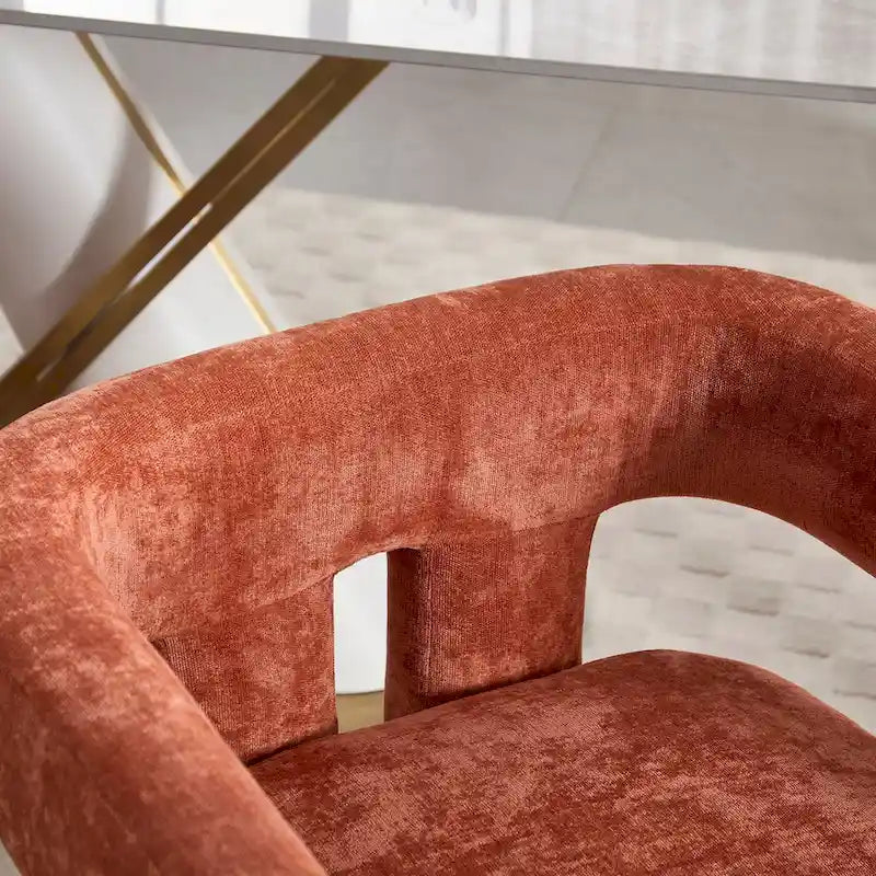 Comfortable Fabric Upholstered Dining Chair Set for Various Spaces