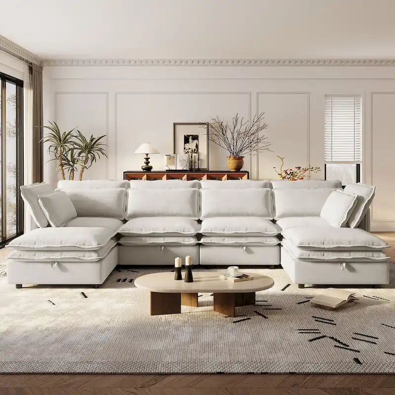 Luxury Sleeper Sofa Bed with Soft Cushion - Ultimate Comfort for Your Home