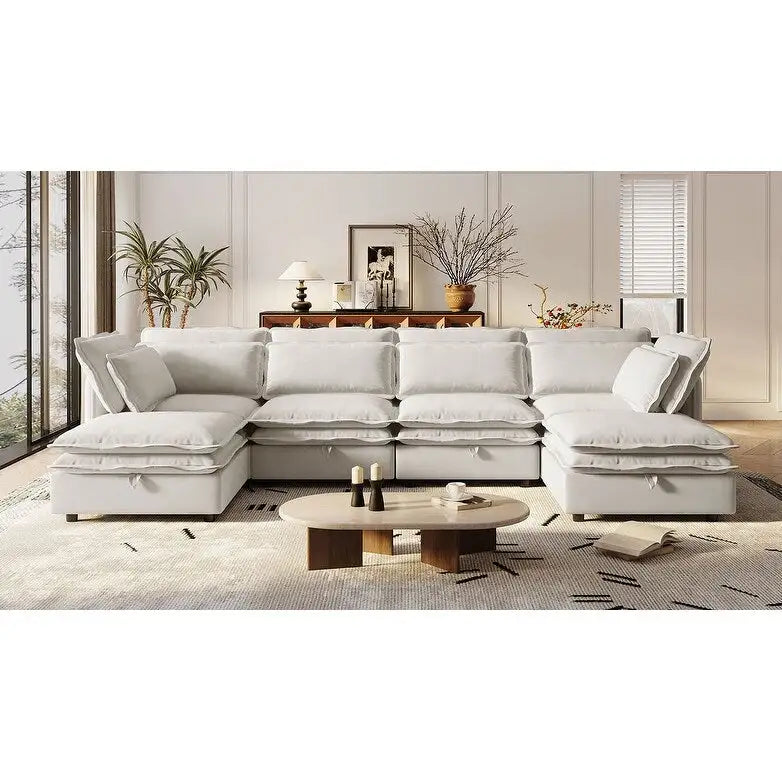 Luxury Sleeper Sofa Bed with Soft Cushion - Ultimate Comfort for Your Home