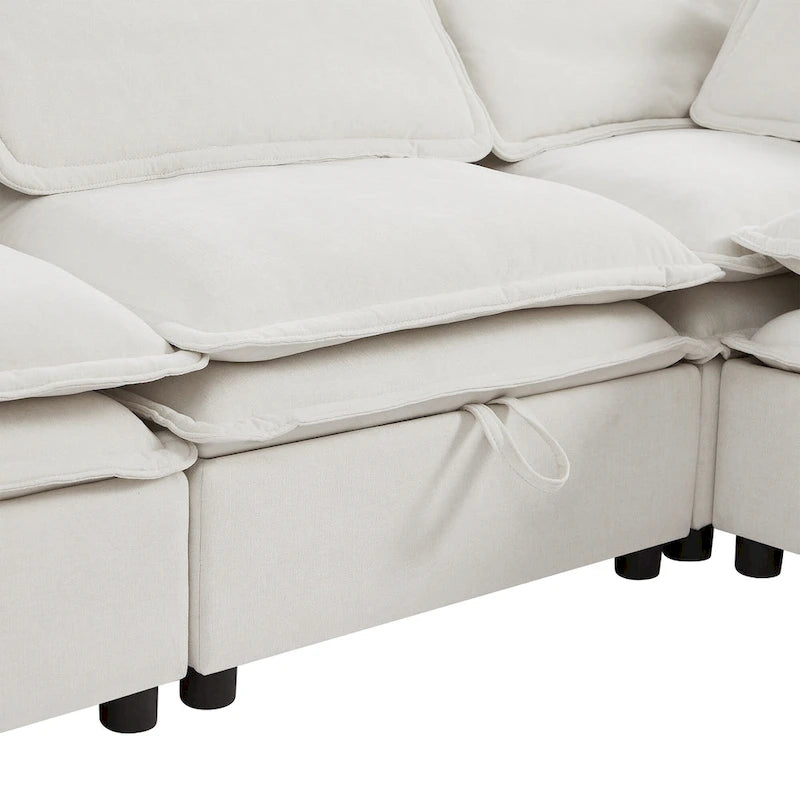 Luxury Sleeper Sofa Bed with Soft Cushion - Ultimate Comfort for Your Home