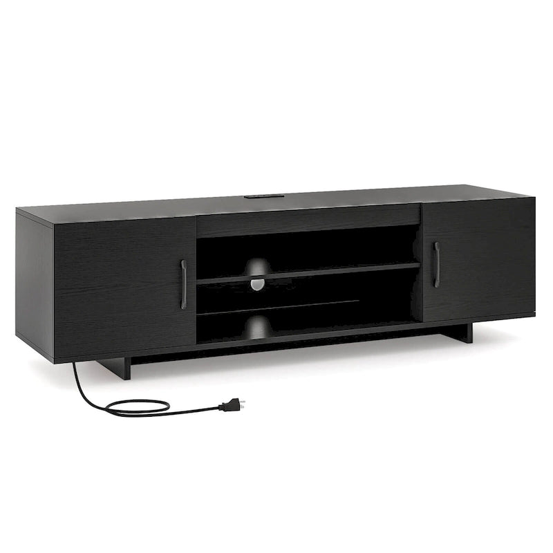 Costway TV Stand for 70  TVs Modern Entertain Center with Power Outlet - See Details