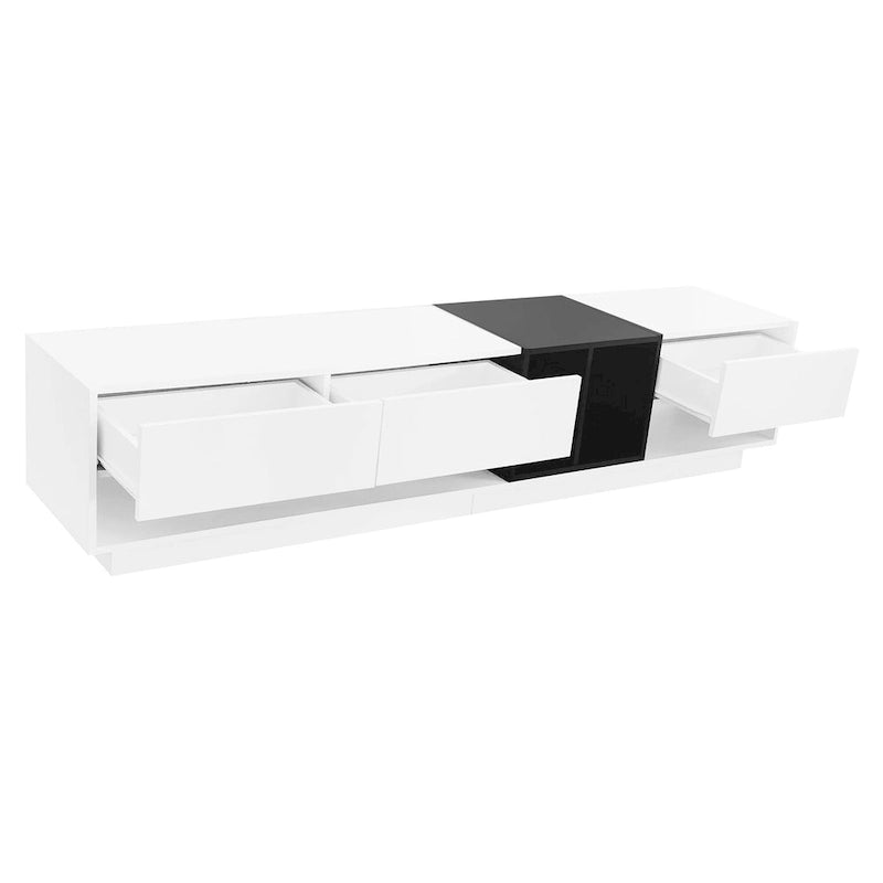 74  TV Stand with Storage & Compartment for TVs Up to 80