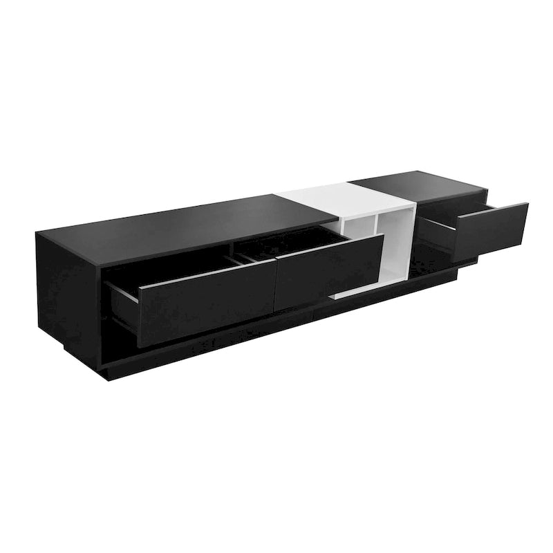 74  TV Stand with Storage & Compartment for TVs Up to 80