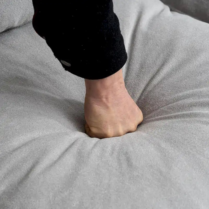 78.74  3-Seater L-Shaped Convertible Sectional Sofa with Footstools and Storage