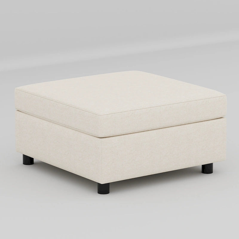 Beige 129  Convertible 8-Seater Modular Sofa with Storage