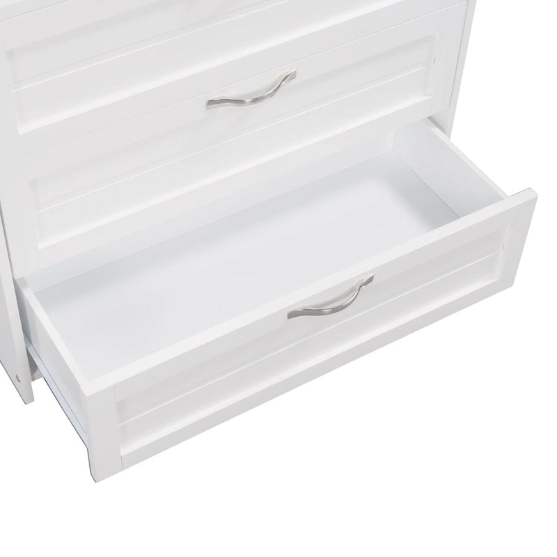 Twin Pine Low Loft Bed with Cabinets, Shelves, and Slide