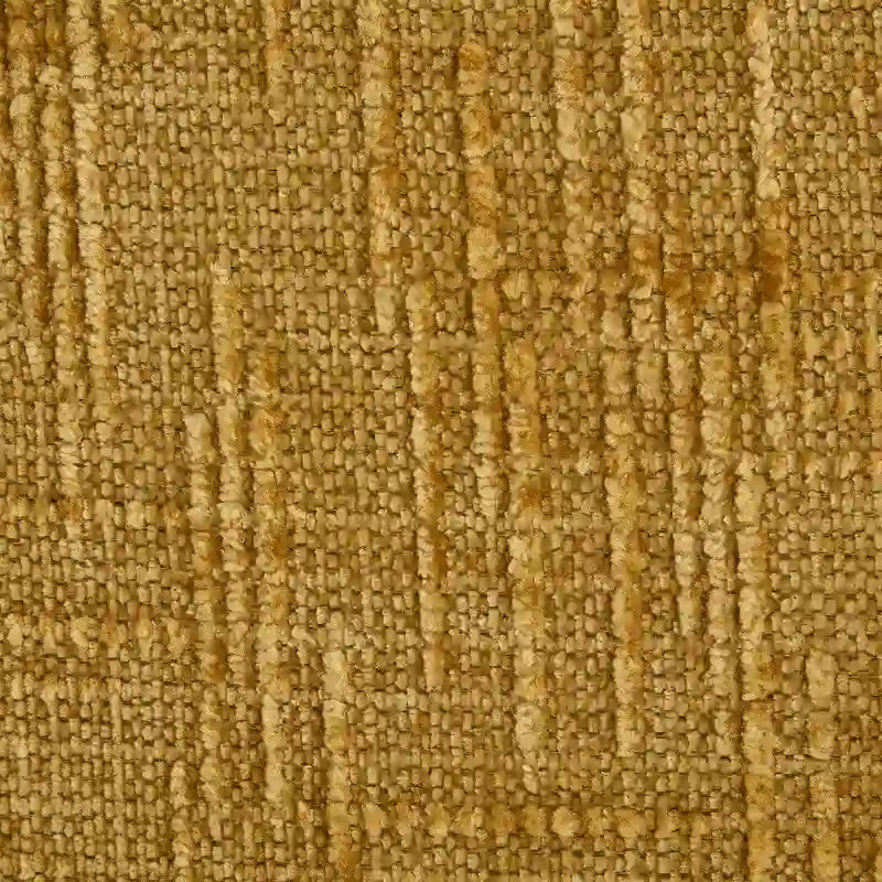 76.77  Chenille Upholstered Sofa with 2 Ottomans