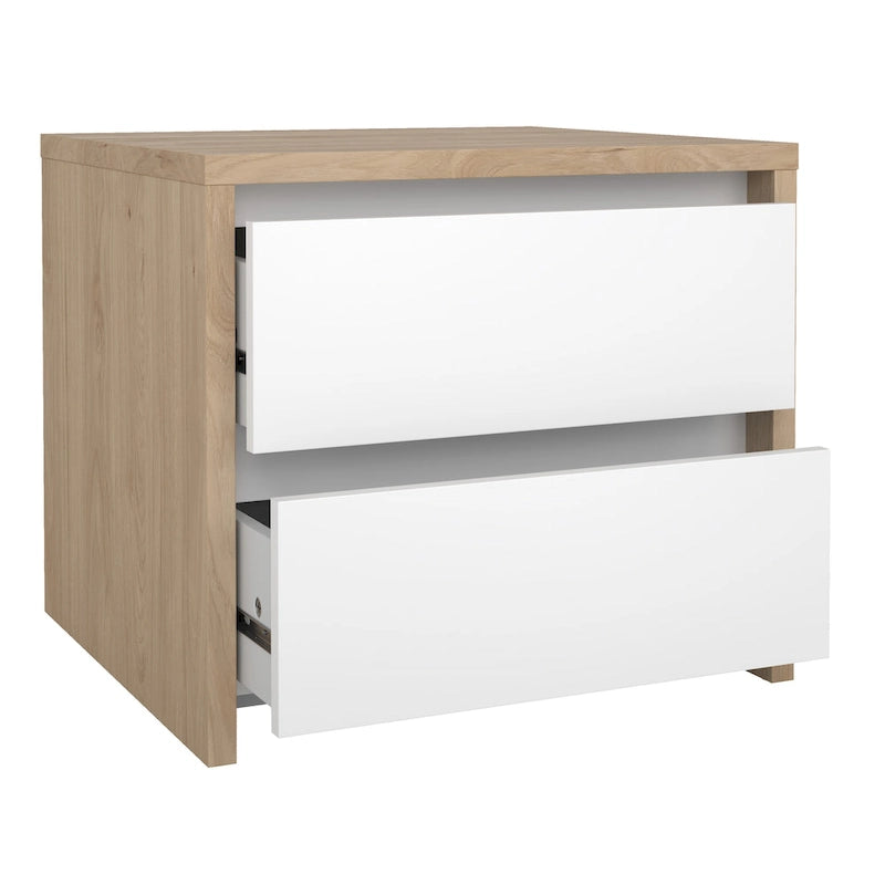 Porch & Den Next 17-Inch Tall 2-Drawer Nightstand End Table