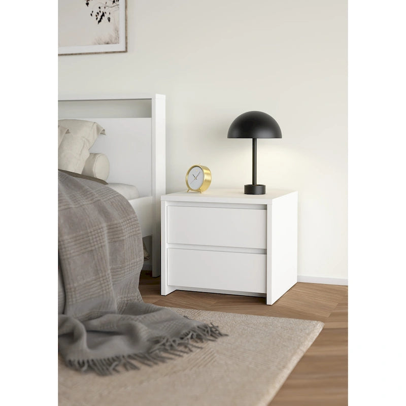 Porch & Den Next 17-Inch Tall 2-Drawer Nightstand End Table