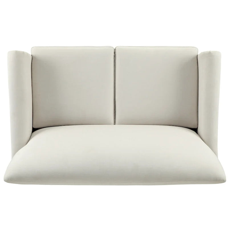 Uptown Modern Cushion Back Loveseat by iNSPIRE Q Classic