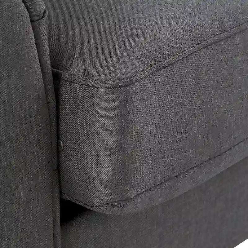 Uptown Modern Cushion Back Loveseat by iNSPIRE Q Classic