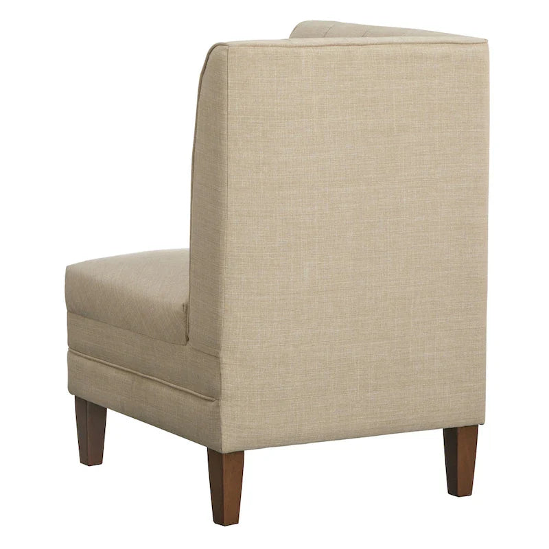 Lifestorey Kerrington 3-Piece Channel Back Upholstered Banquette Set