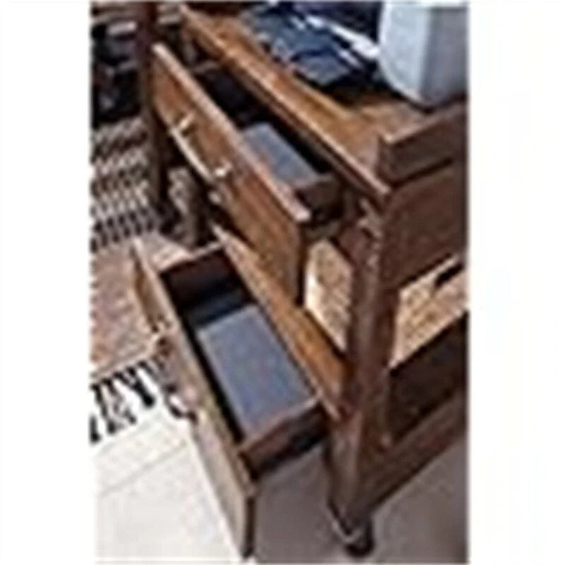 Industrial Office Printer Stand with Storage - 24 D x 22 W x 23 H