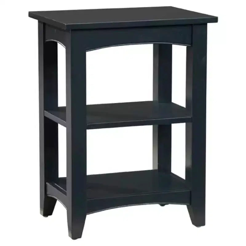 Shaker Cottage Wood 2 Shelf End Table - Alaterre Furniture