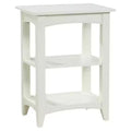 Shaker Cottage Wood 2 Shelf End Table - Alaterre Furniture