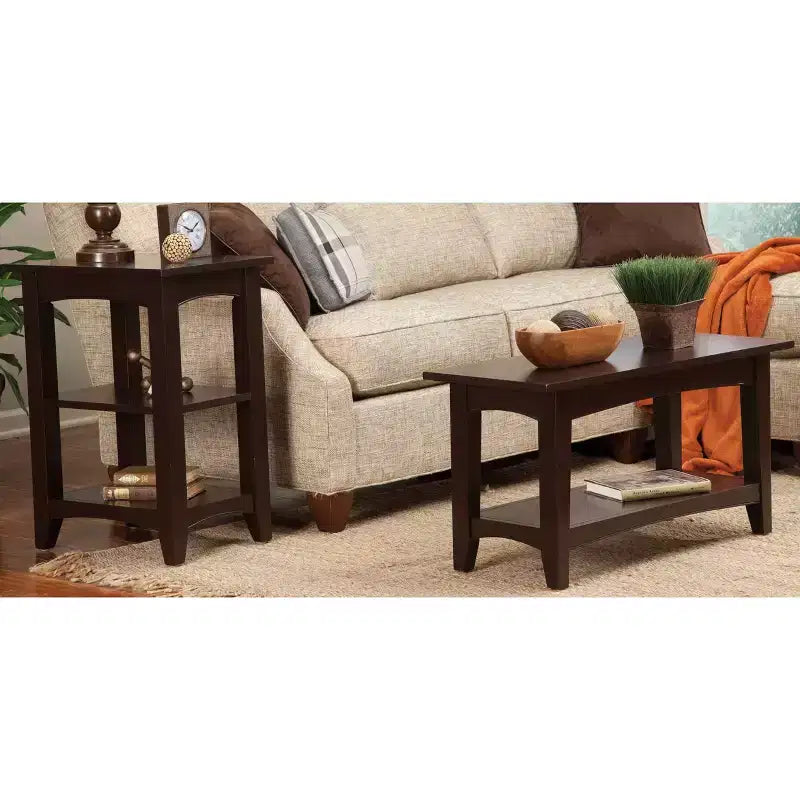 Cottage Bench with Shelf - Alaterre