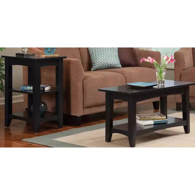 Cottage Bench with Shelf - Alaterre