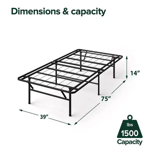 14 Gene SmartBase Deluxe Mattress Foundation - Zinus