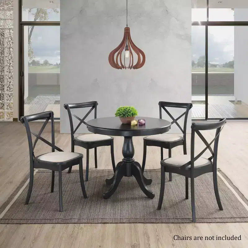 Carolina Living 42 Salem Round Pedestal Dining Table