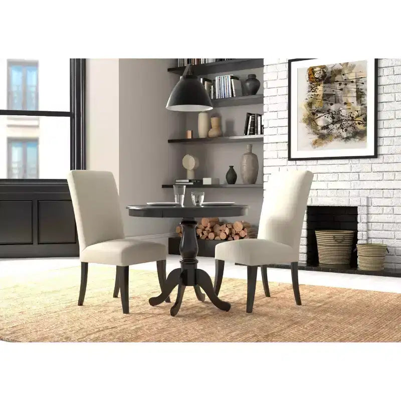 Carolina Living 42 Salem Round Pedestal Dining Table