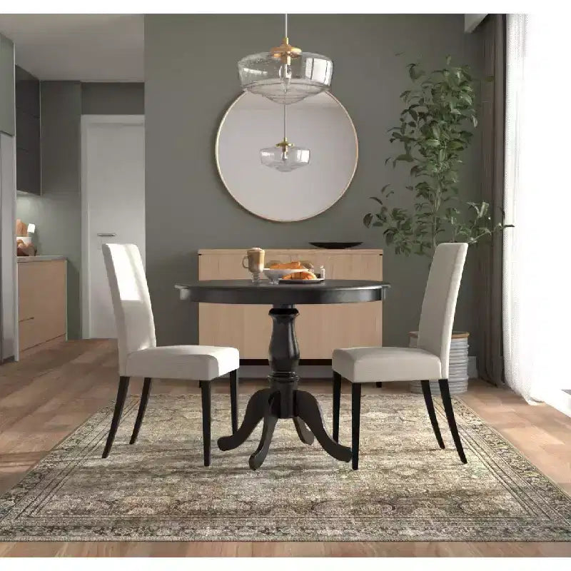 Carolina Living 42 Salem Round Pedestal Dining Table