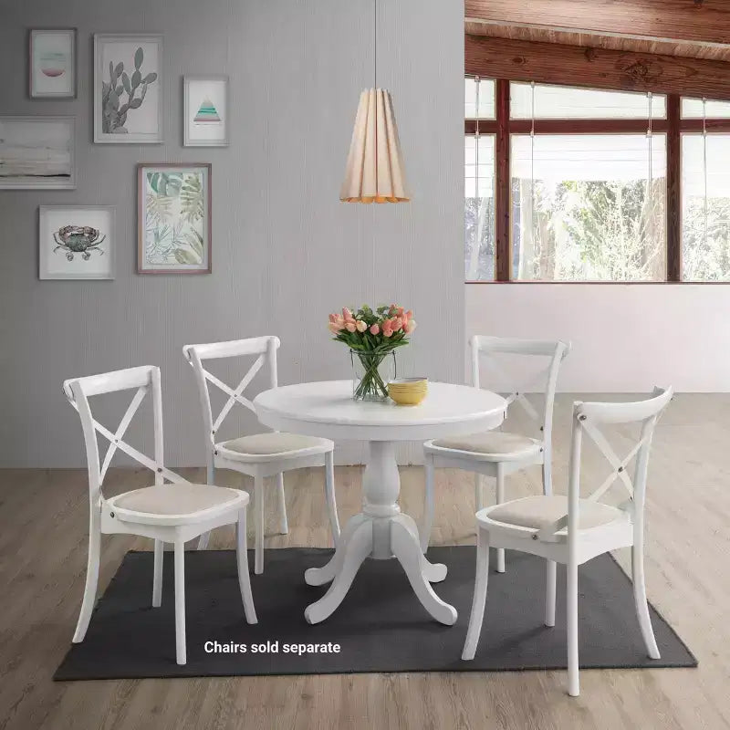 Carolina Living 42 Salem Round Pedestal Dining Table