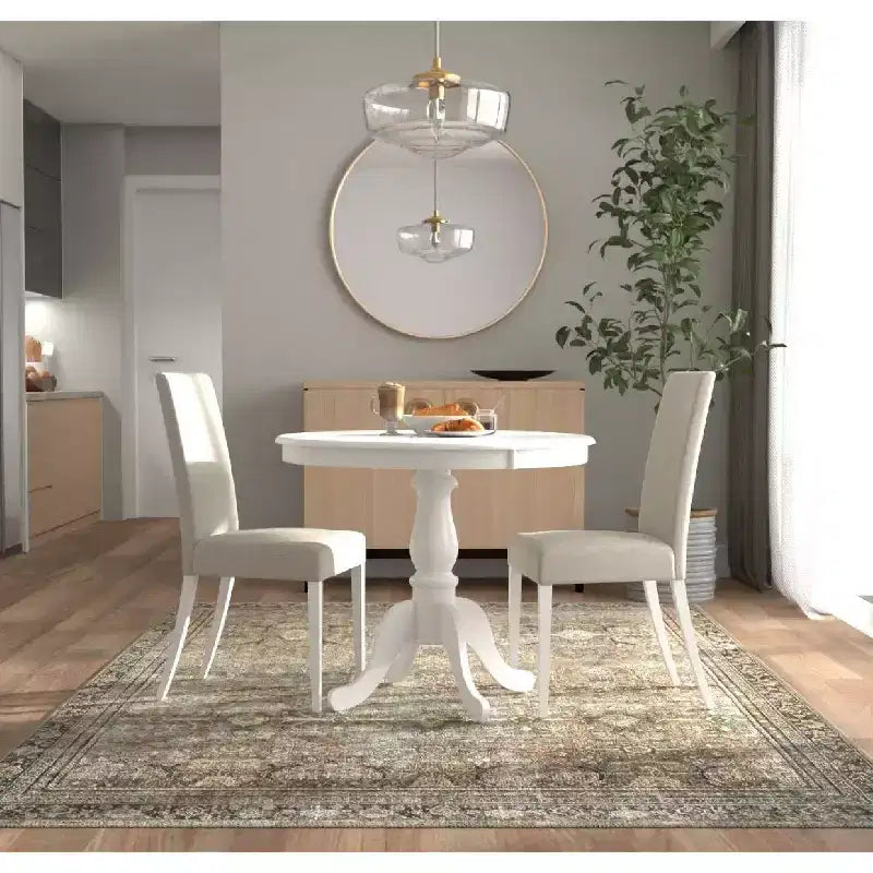Carolina Living 42 Salem Round Pedestal Dining Table