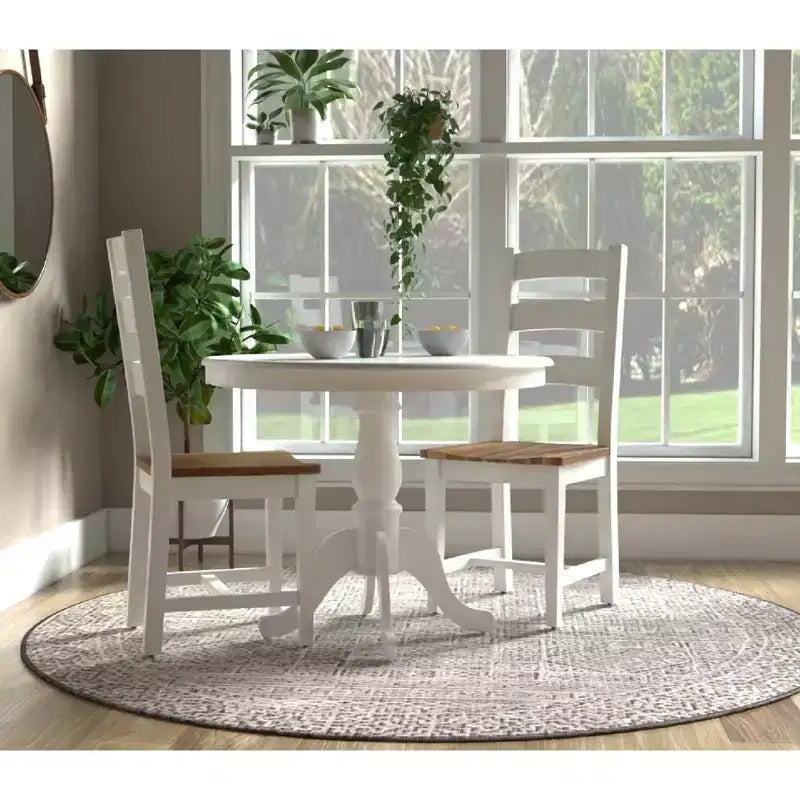 Carolina Living 42 Salem Round Pedestal Dining Table
