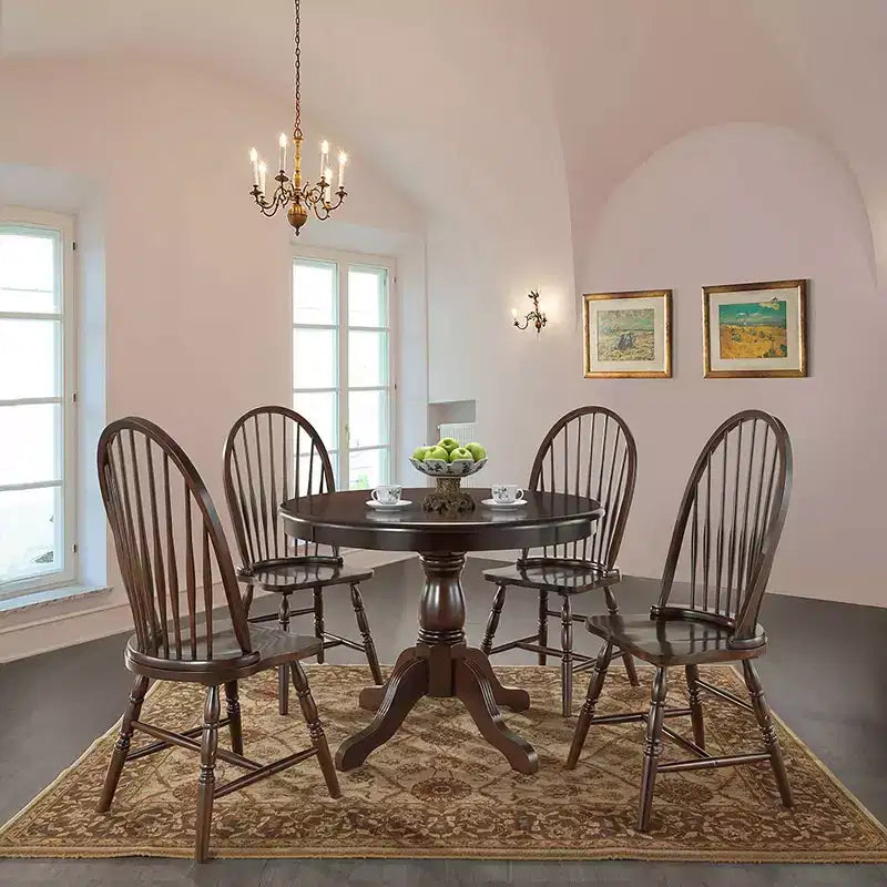 Carolina Living 42 Salem Round Pedestal Dining Table