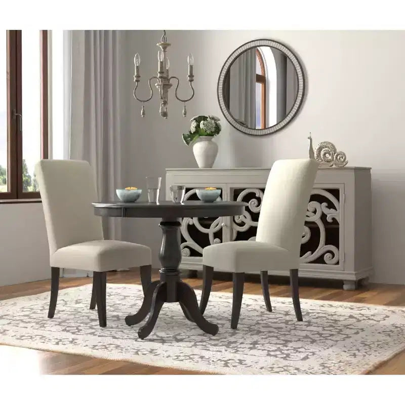 Carolina Living 42 Salem Round Pedestal Dining Table