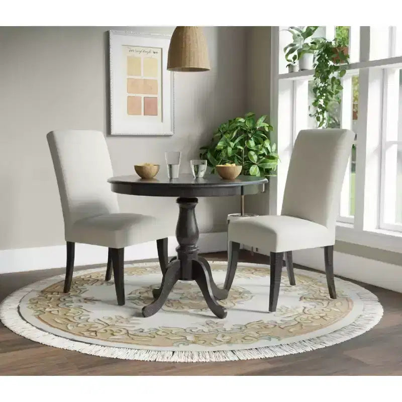 Carolina Living 42 Salem Round Pedestal Dining Table