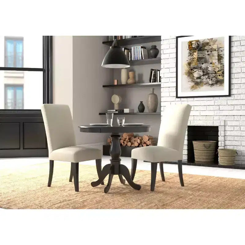 Carolina Living 42 Salem Round Pedestal Dining Table
