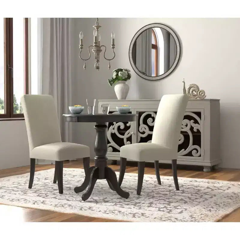 Carolina Living 30 Salem Round Pedestal Bar Table